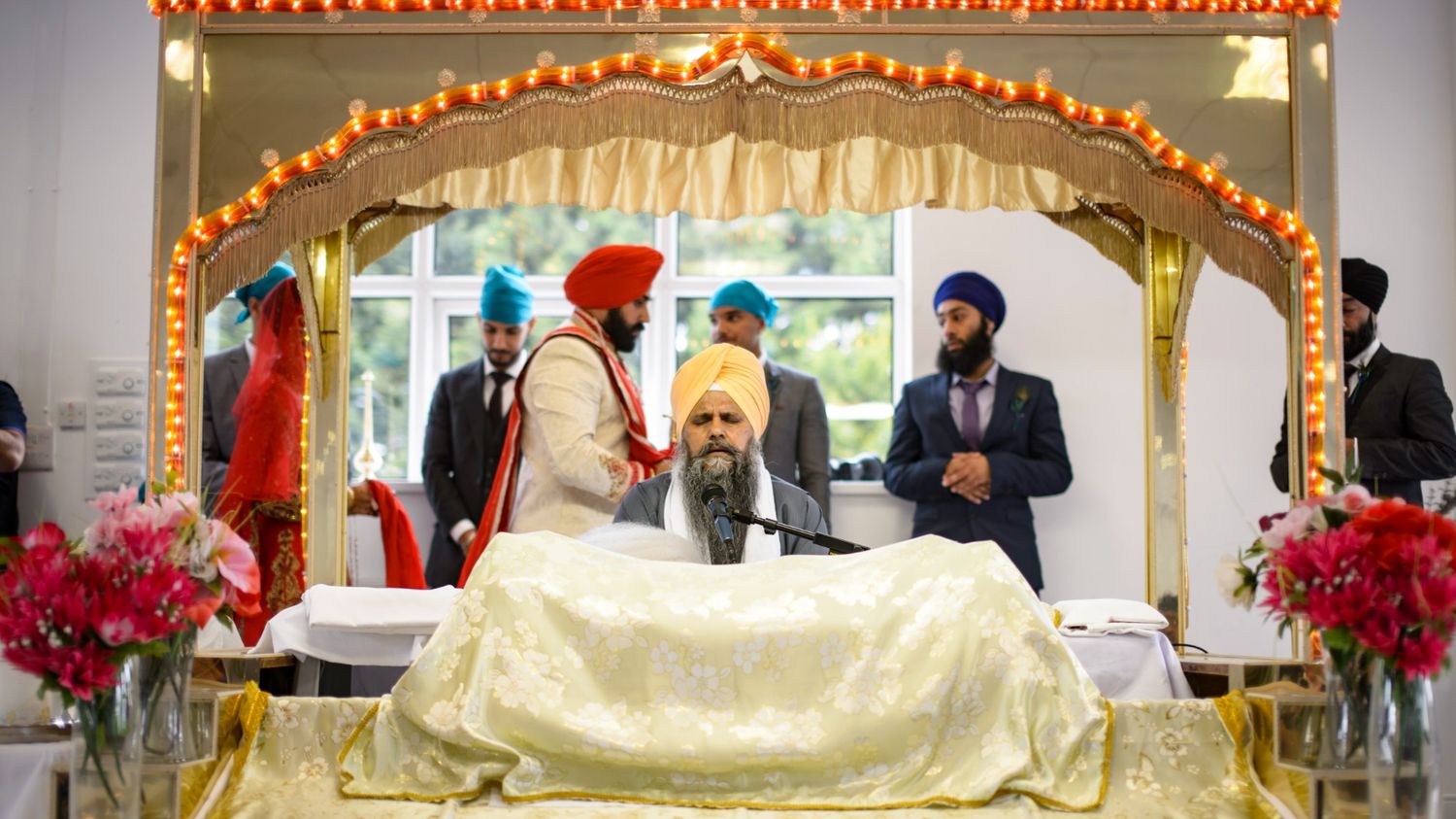 Sikh wedding photo