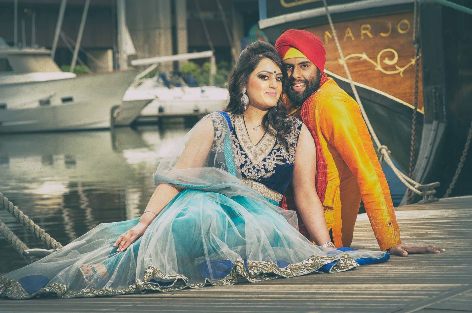 Sikh wedding photo