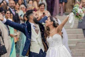 Cinematic wedding photography
